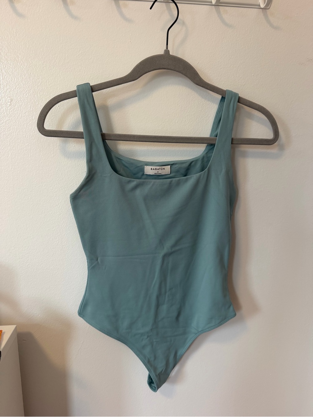 Aritzia Babaton Light Blue Tank Top Body Suit